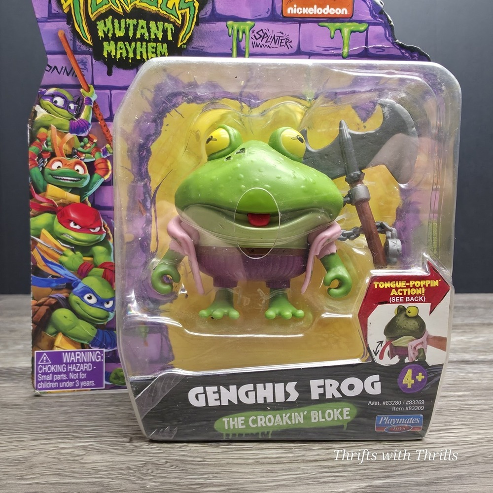 Teenage Mutant‎ Ninja Turtles - Mutant Mayhem - Genghis Frong 3" Figure - 2023 - Picture 3 of 16